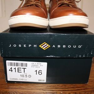 joseph abboud carmel cap toe sneakers